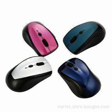 Bluetooth Mice with 10 Meters Working Distance and Rubber Coating Finishing